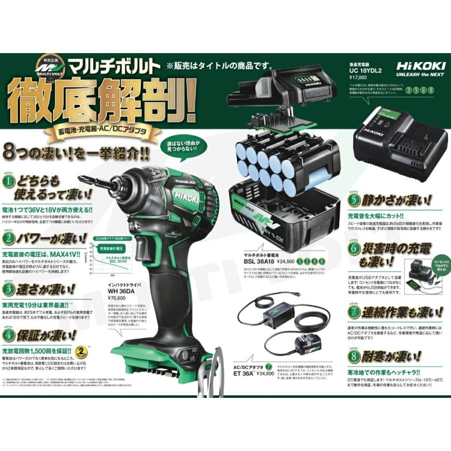 HiKOKI モトユキ 急速充電器 UC18YDL2 スライド式リチウムイオン HiKOKI モトユキ 急速充電器 UC18YDL2 スライド式リチウムイオン
