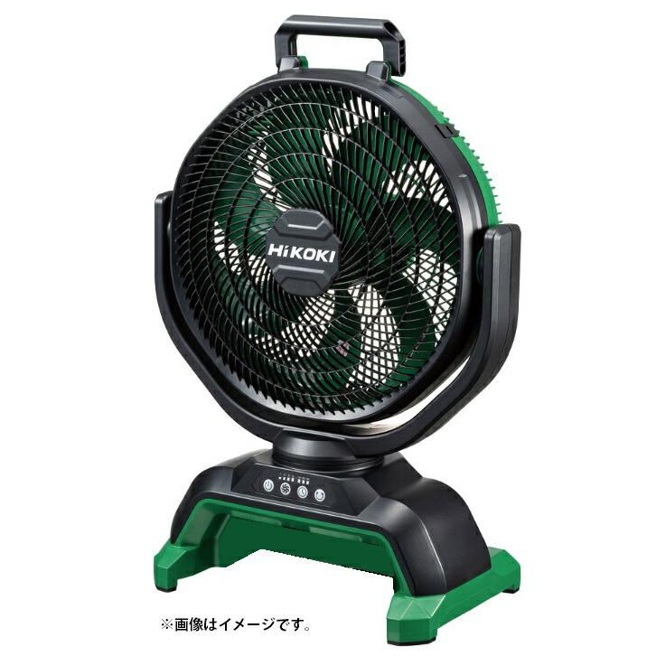 HiKOKI) 18V コードレスファン UF18DA(NN) 本体+ACアダプタ付 扇風機 