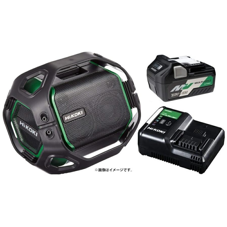 HiKOKI コードレススピーカ US18DA(XP) バッテリBSL36A18+充電器 
