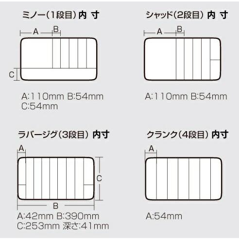 メイホウ タックルボックス 明邦化学 バケットマウス VS-8050 スモーク