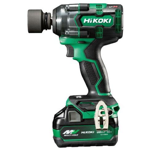 夏得 HiKOKI 18Vコードレスインパクトレンチ WR18DH(2XPZ) セット品  