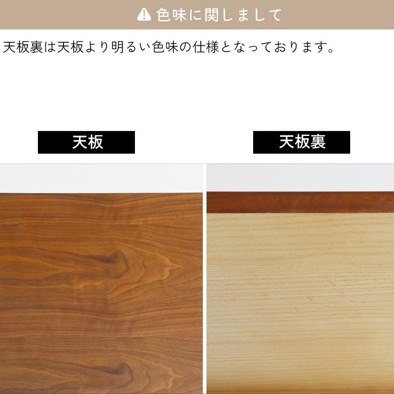 ICHIBA（市場） デスク ウォールナット パソコンデスク 幅100cm 木製