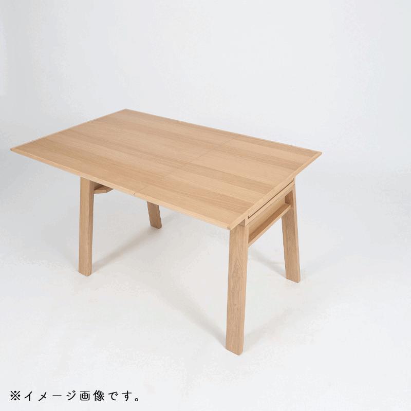 シギヤマ家具工業 ダイニングテーブル テーブル 幅130 単品 伸長式