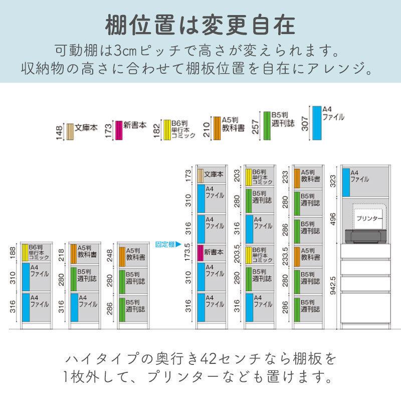 開梱取りつける付き添い人 書き付けすきまくん 天使の都市 置き目印字機 ポリカ扉 幅41〜55糎 奥ふかさ42糎 高さ95.7糎 書物棚 肌理調 大きさ購入注文 小物納める 分かりやすい 北欧 BSD-天使の都市-41-55-42