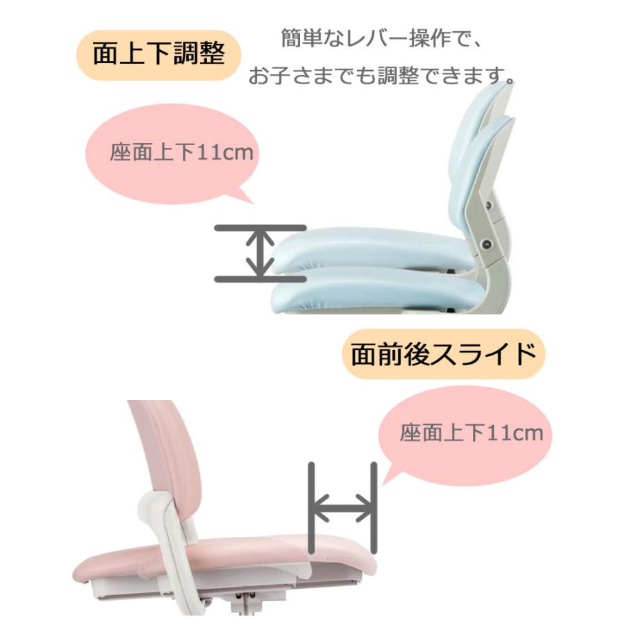 2025年 コイズミ 学習チェア 学習イス ベストフィットチェア CDY-661LP CDY-662LB CDY-663PR CDY-664PB CDY-665BKNB CDY-666BKMB 回転イスの画像