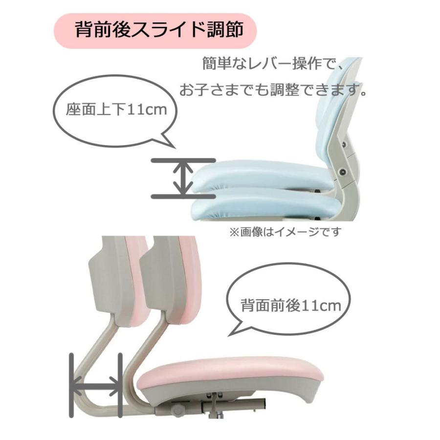 学習チェア ジャストフィット チェア 2025年 コイズミ ファブリック