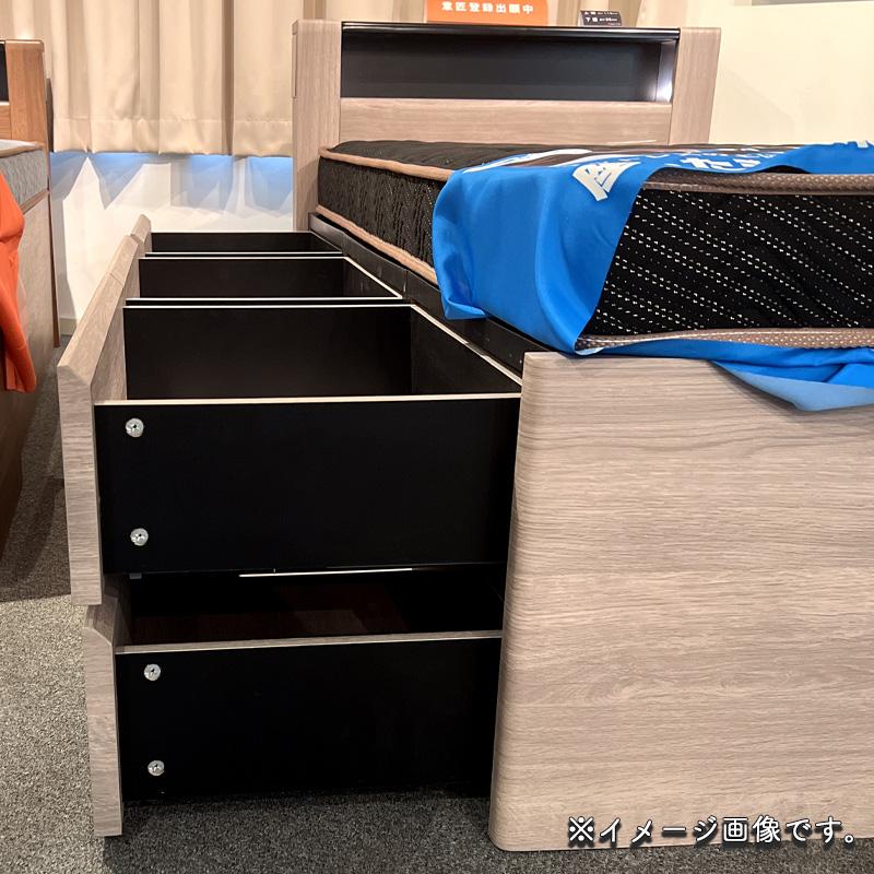 Granz（グランツ） ベットフレーム ベット 引出し 6杯 ソフトクローズ