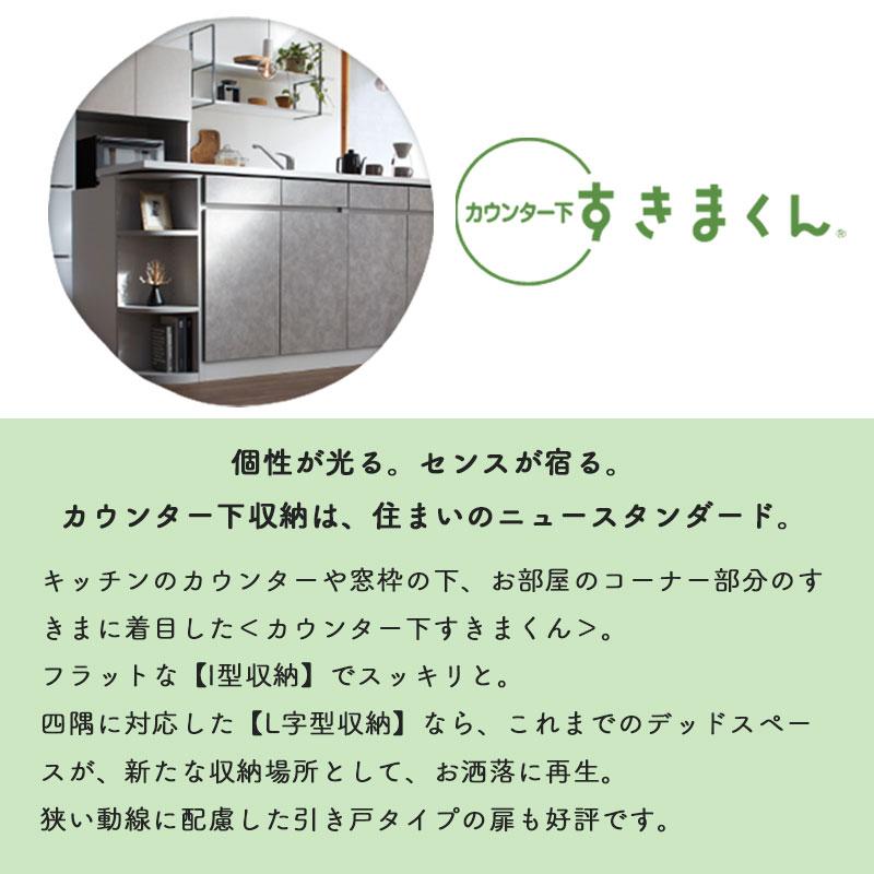 すきまくん カウンター下収納 CSD TH 奥行30cm 幅40cm 高さ60〜103cm