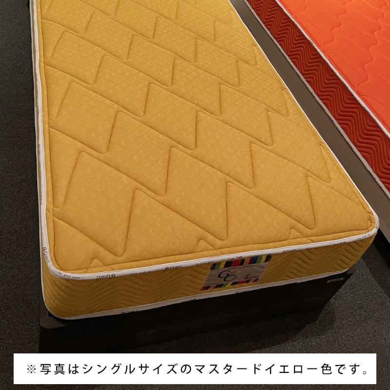 グランコローレ ポケット マットレス SD セミダブルサイズ マットレス 寝具 ポケットコイル 日本製 スプリング数 589 並列配列 【無】 完成品 選べる10カラー