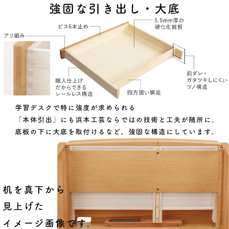 浜本工芸 開梱設置付き 学習デスク No.09 110幅 No.0984デスク 浜本工芸 開梱設置付き 学習デスク No.09 110幅 No.0984デスク