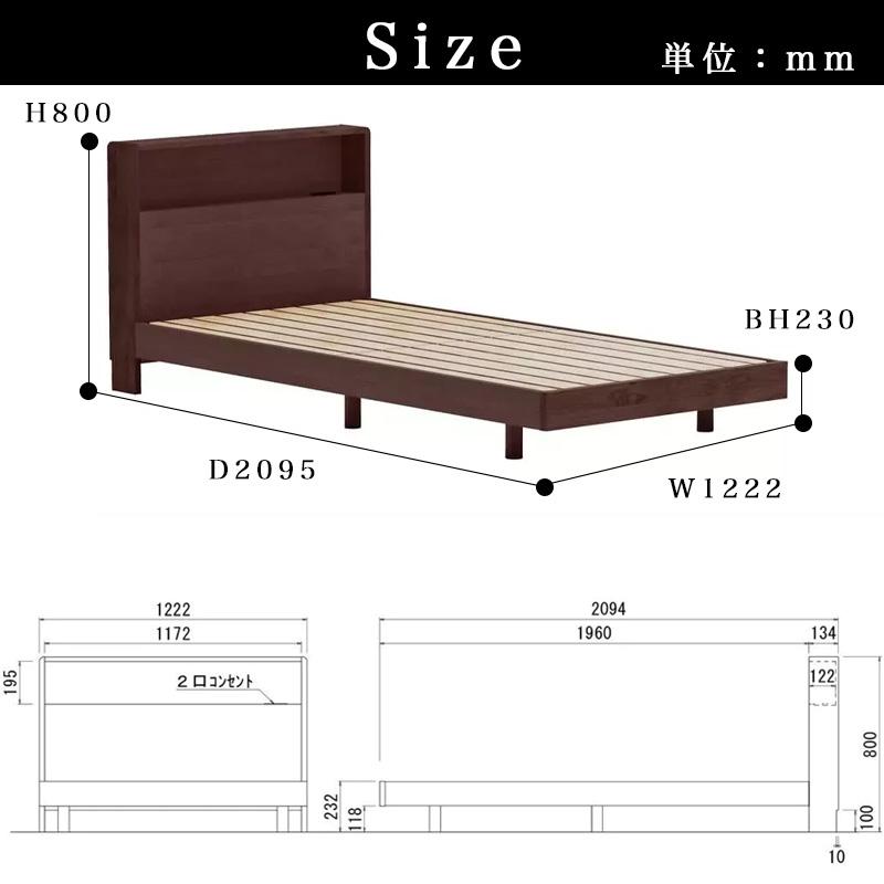 Dベット Qeetex Full Size Wood Platform Bed Frame Wooden Bed Frame Without
