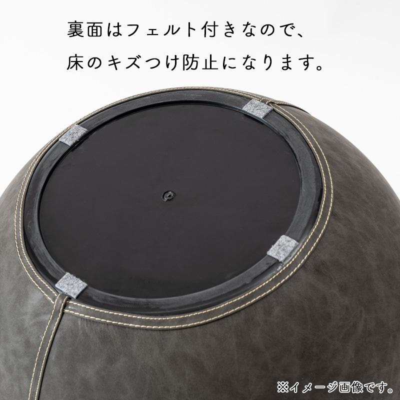 東谷 スツール ソフトレザー 椅子 イス チェア 腰掛け 丸 ラウンド