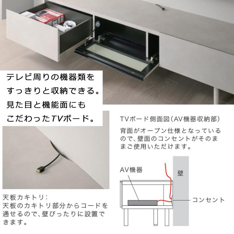 パモウナ テレビ台 開梱設置付 ローボード 幅180 セラミック柄 パモウナ テレビ台 開梱設置付 ローボード 幅180 セラミック柄