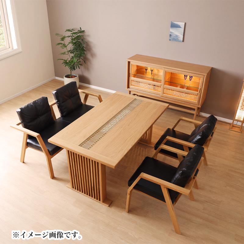 シギヤマ家具工業 ダイニングチェア 本革 レザー 張地 オイルブラック