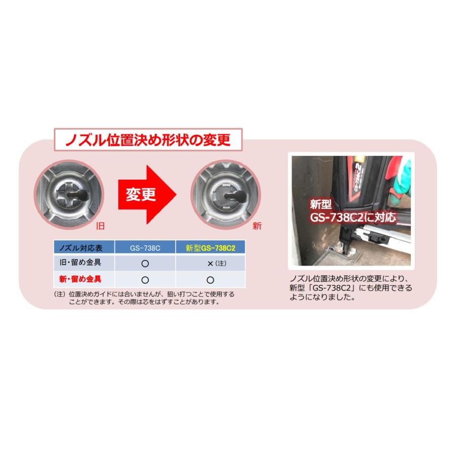 送料無料】 わたなべ 留め金具 P-TKG（60個入） 住宅基礎鋼製型枠固定