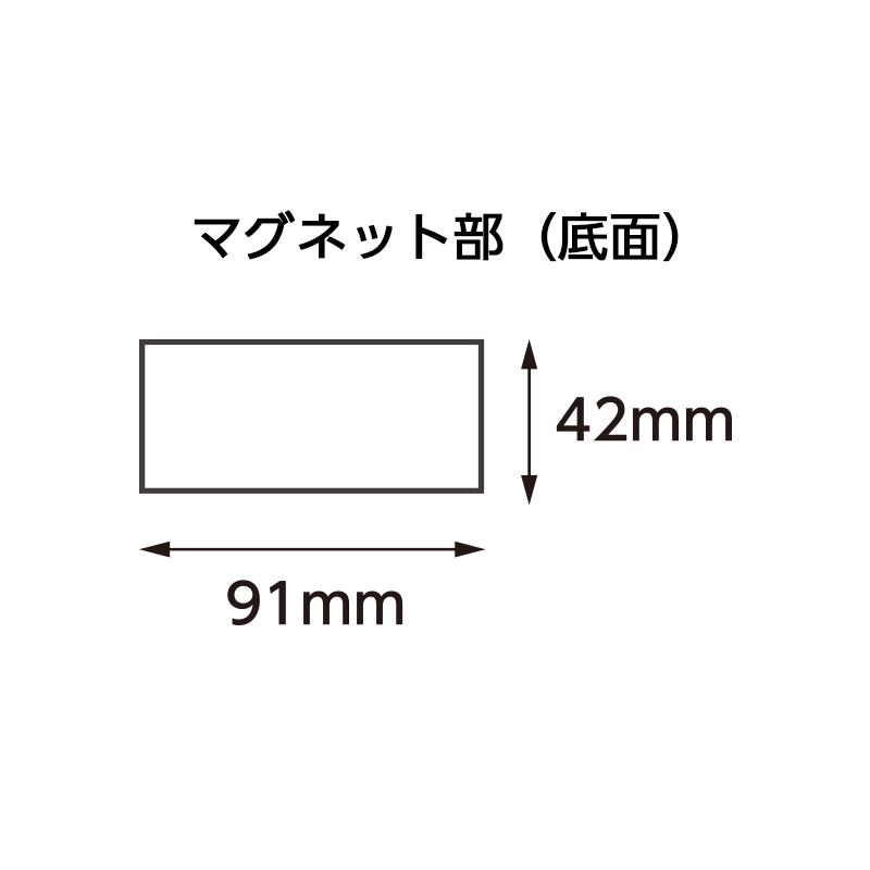 在庫あり】シンワ ハンドマグネット B−2 着脱式 柄付 73554 : かな