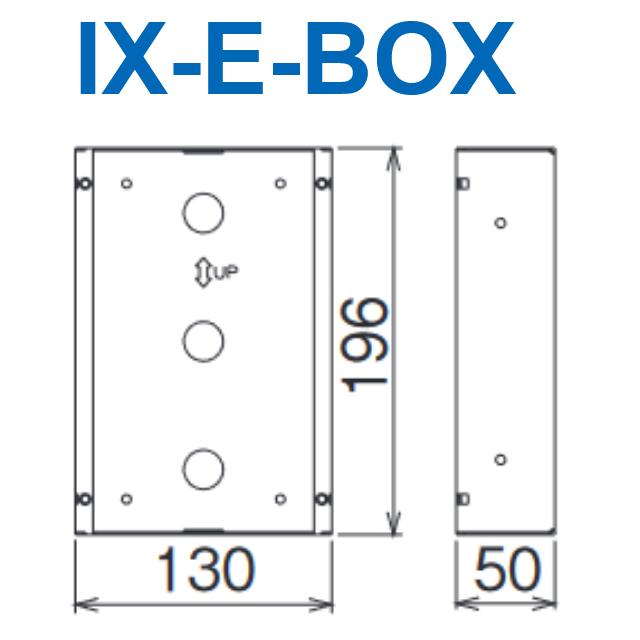 アイホン アイホン IX-E-BOX IXシステム 埋込ボックス(IX-EAU用) Σ 