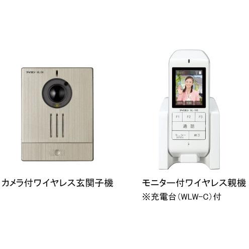 アイホンWL-11カメラ付きワイヤレスドアホン アイホン（aiphone） WL-11 ワイヤレステレビドアホン セット Σ : 住設