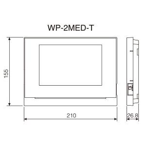 アイホン アイホン WP-2MED-T モニター付親機 Σ : 住設建材 アイホン アイホン WP-2MED-T モニター付親機 Σ : 住設建材