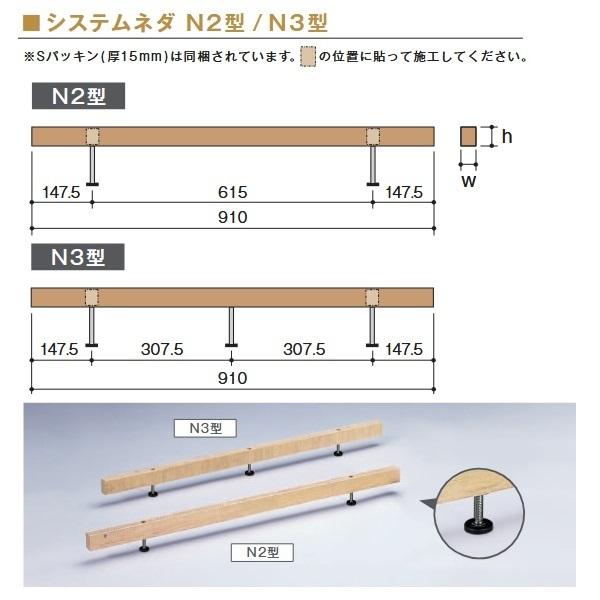 万協フロアー N3-1070 ケース販売【14本/ケース＋接着剤付】N3型支持脚【適応床高1031〜1115mm】【沈み込みの少ないシステムネダ】 ⇒Ωの画像