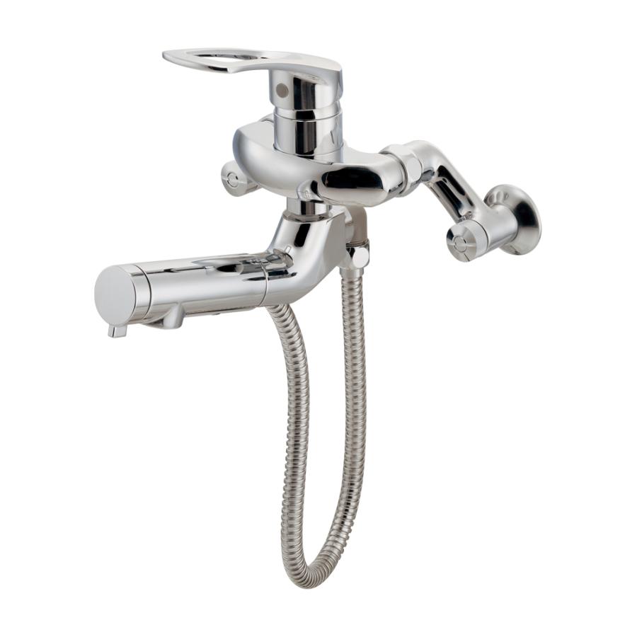 カクダイ（KAKUDAI） 192-146 シングルレバー混合栓(シャワーつき) 〇