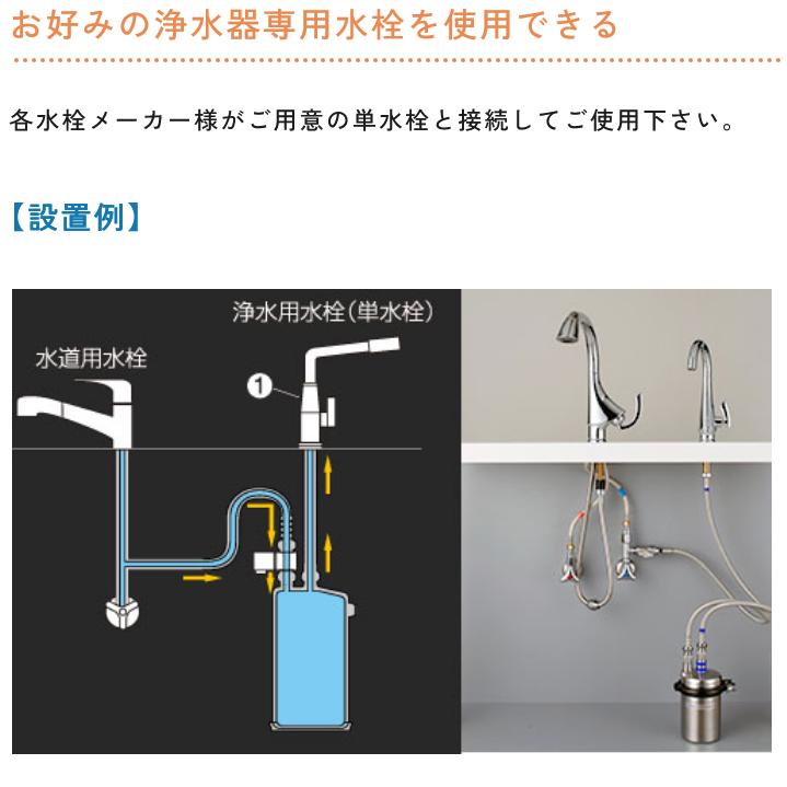 KITZ（キッツ） キッツ／KITZ SOAS8S-U-S9 家庭用浄水器 オアシックス