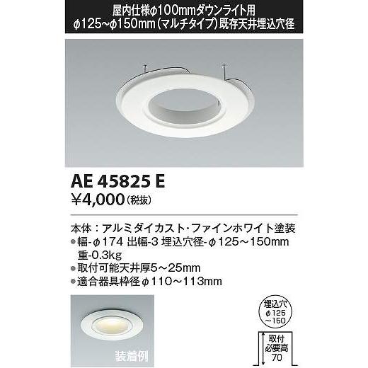 AE45825Eリニューアルプレート 16台価格 コイズミ照明 AE45825E リニューアルプレート Σ : 住設建材カナモ