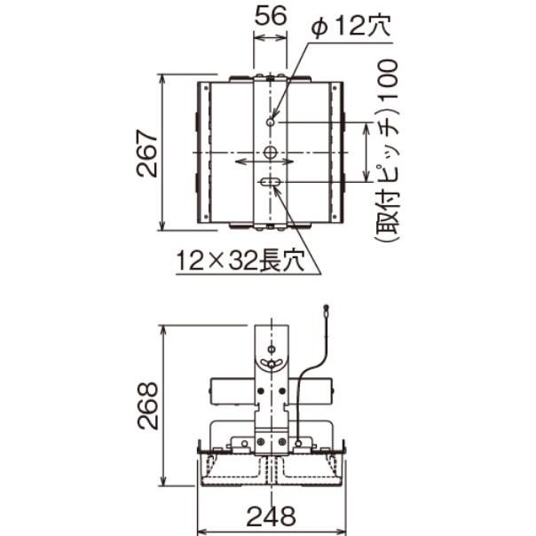 東芝ライテック 東芝ライテック LEDJ-21005N-LD9 高天井器具 HSM400W