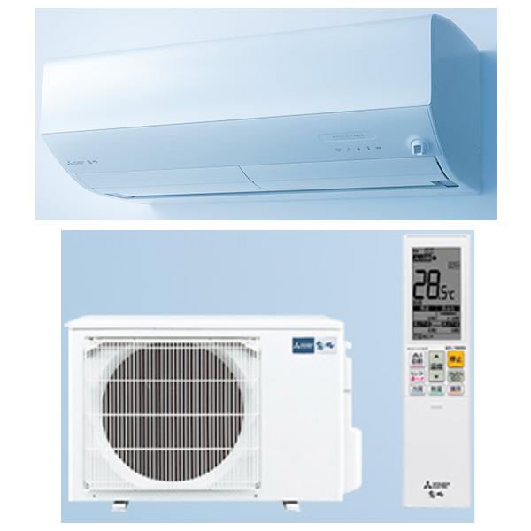MITSUBISHI 霧ヶ峰6畳用　2025年製　100V 霧ヶ峰 【2025年モデル】三菱電機 MSZ-ZXV2225 W ルームエアコン