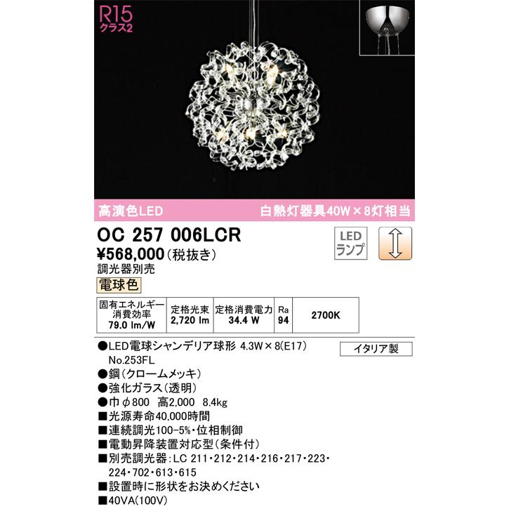 ODELIC（オーデリック） OC257006LCR ランプ別梱包 Σ : 住設建材カナモ