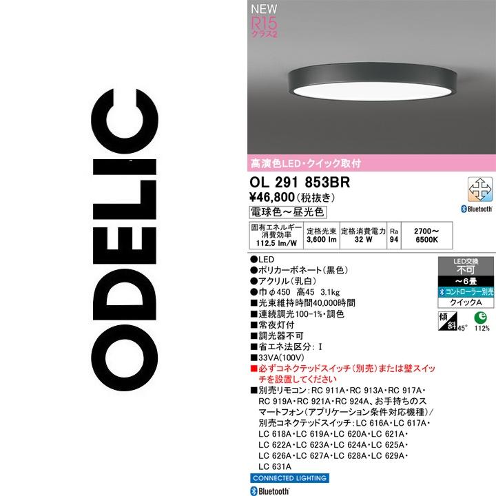 ODELIC（オーデリック） OL291853BR LEDシーリング【OL291426BR の代替