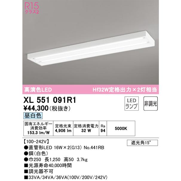 ODELIC（オーデリック） XL551091R1 ランプ別梱包 Σ : 住設建材カナモ