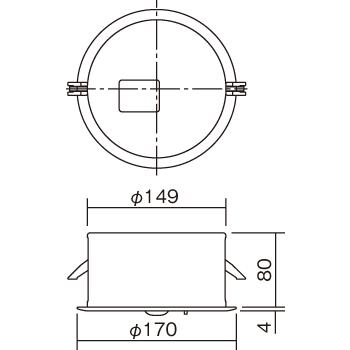 Panasonic パナソニック NNFB91615C LED非常用照明器具 昼白色 Panasonic パナソニック NNFB91615C LED非常用照明器具 昼白色