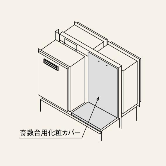 パーパス MD-K2-32〔LC32〕 業務用給湯器部材 奇数台用化粧カバー ⇒ : 住設建材カナモンジャー - 通販 - Yahoo!ショッピング