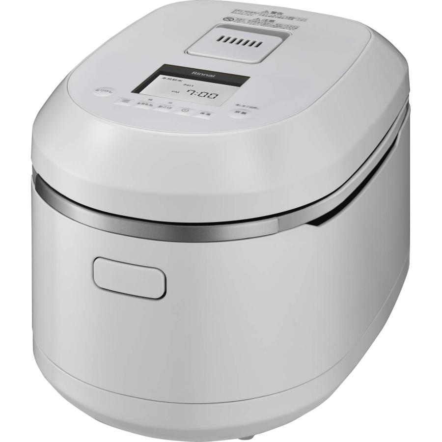 【美品】リンナイ ガス炊飯器 RR-055MTT 都市ガス用【2025年製】 リンナイ（Rinnai） RR-055MTT(MW) 都市ガス用 炊飯器 直火匠 タイマー