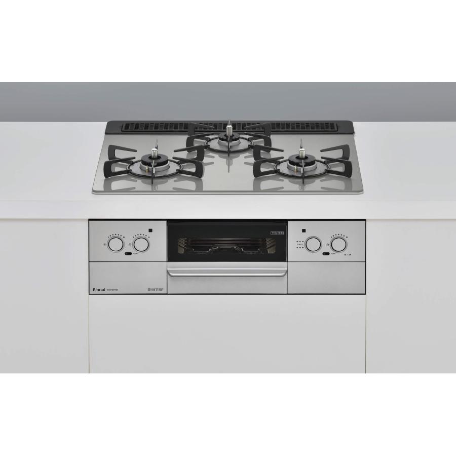 リンナイ（Rinnai） RHS31W37T2DVW 都市ガス用 ビルトインコンロ