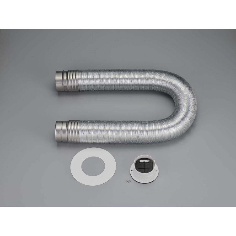 リンナイ ガス衣類乾燥機部材【DPS-100SB】(22-6057) ダンパー付排湿管セット (φ100) (旧品番 DPS-100S)〔EI〕 リンナイ（Rinnai） DPS-100SB ガス衣類乾燥機部材 (22-6057) ダンパー