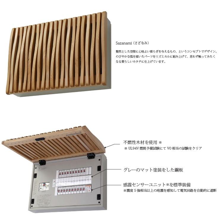 テンパール テンパール工業 WSG33082ES2B 木製分電盤 パールテクト