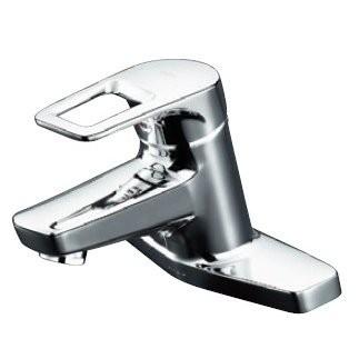 TOTO　TLHG30AER 台付シングル混合水栓（エコシングル、ポップアップ）〇