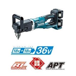 購入新商品 マキタ 18+18V=36V 13mm充電式アングルドリル DA460DPG2