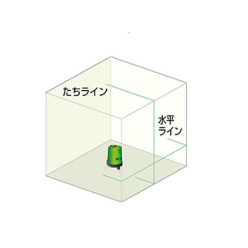 グリーン　レーザー　墨出器　ATL-100RG KDS 高輝度グリーンレーザー墨出器 ATL-100RG 本体のみ 1年保証付