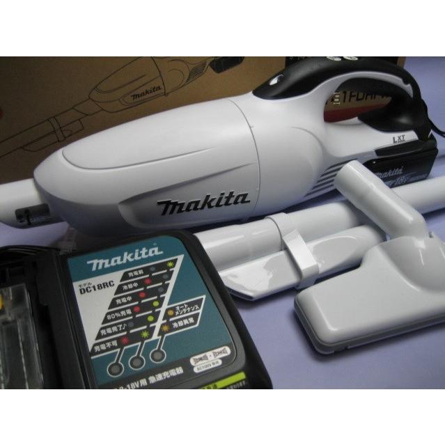 マキタ（makita） 充電式クリーナ CL181FDRFW (白) 18V カプセル式