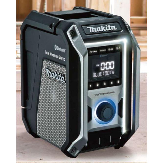 マキタ 充電式ラジオ MR113B 黒 (18/14.4/10.8V) 本体のみ : プロ  