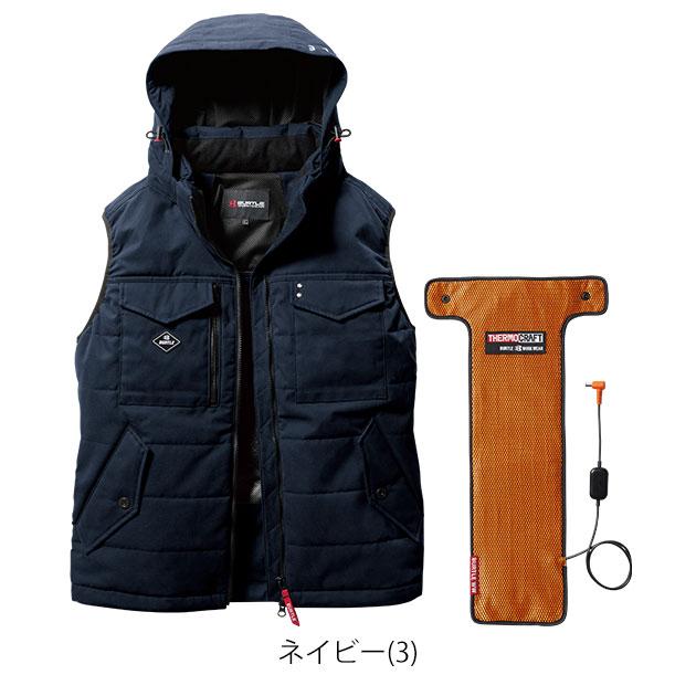 と*♪様 バートル　電熱ベスト　サーモクラフト BURTLE バートル 電熱ベスト 作業着 サーモクラフト防寒ベスト 電熱