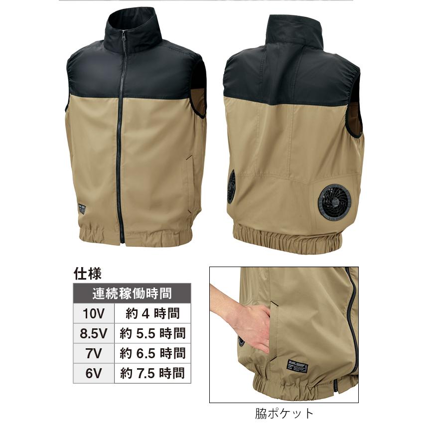 シンメン 空調作業服 作業着 S-AIR CASUAL オールインパッケージ SA