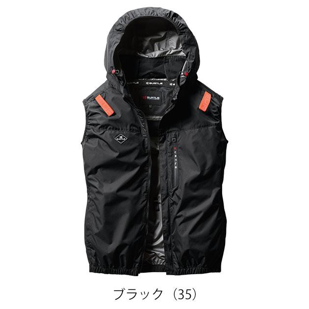 3XL BURTLE バートル 空調作業服 作業着 エアークラフトベスト（ユニ