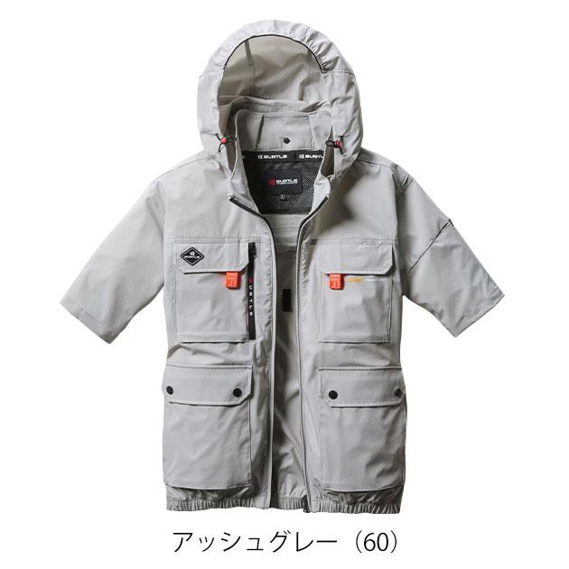 3XL BURTLE バートル 空調作業服 作業着 エアークラフト半袖ブルゾン