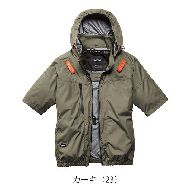 バートル BURTLE AC2096HB 空調作業服 作業着 エアークラフト AC半袖