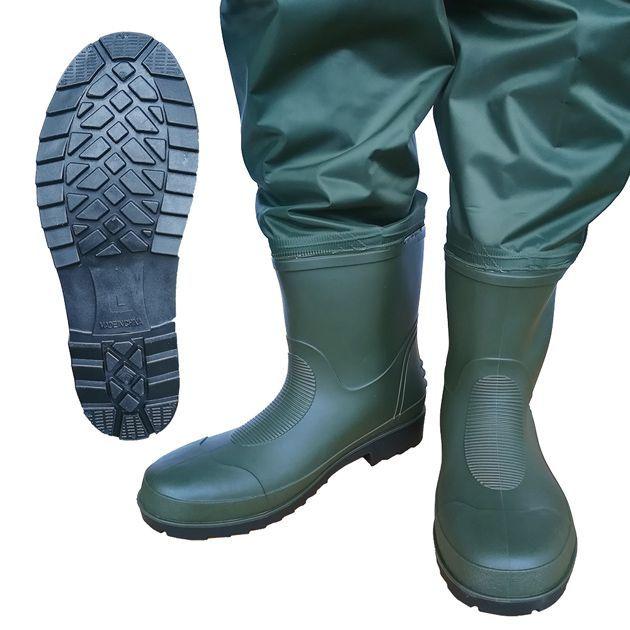 富士手袋工業|安全長靴|鉄芯鉄板入りナイロン胴付水中長靴 2074｜kanamono1｜03