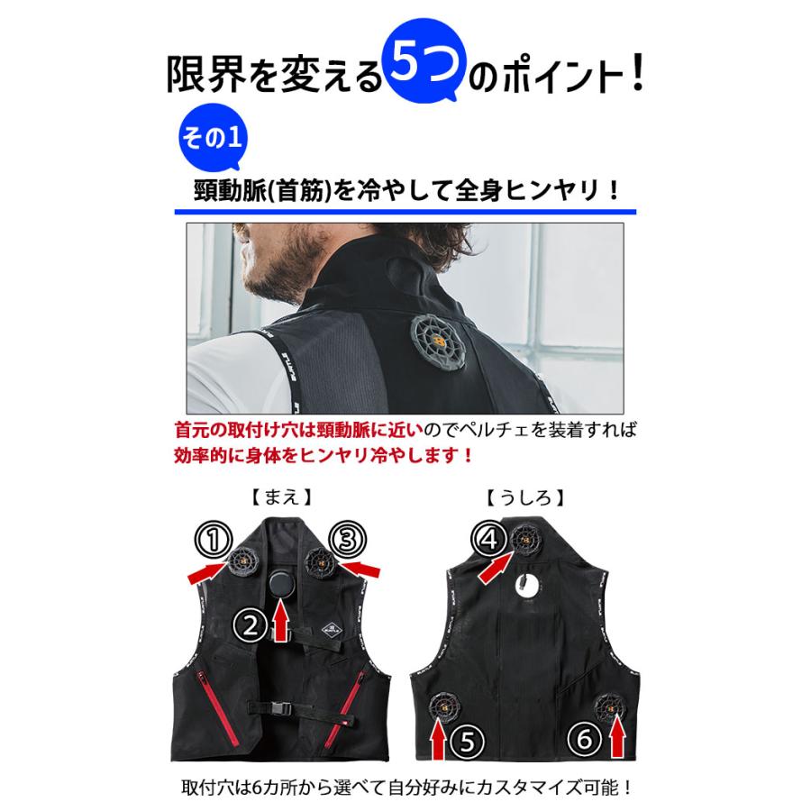 バートル ペルチェ ベスト IC101S バッテリーセット 2025年新作 アイス